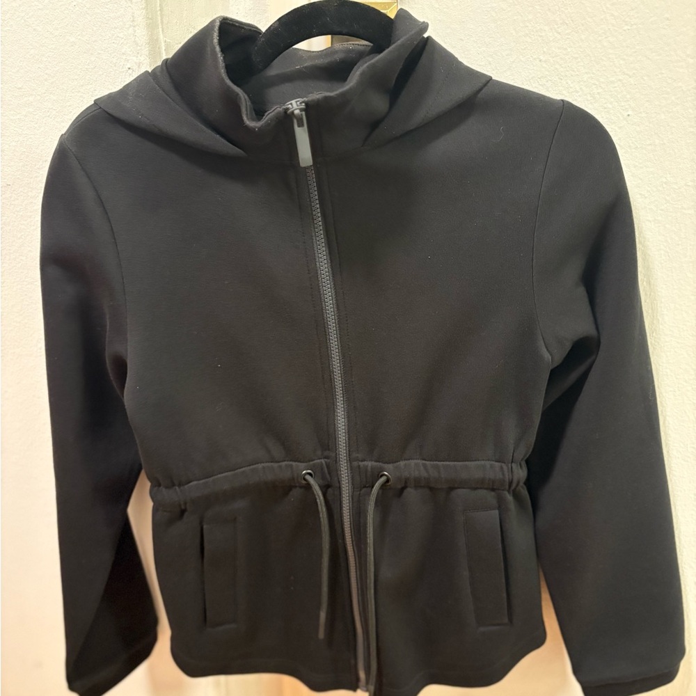 Varley Sophia Zip Up Hooded Sweatshirt